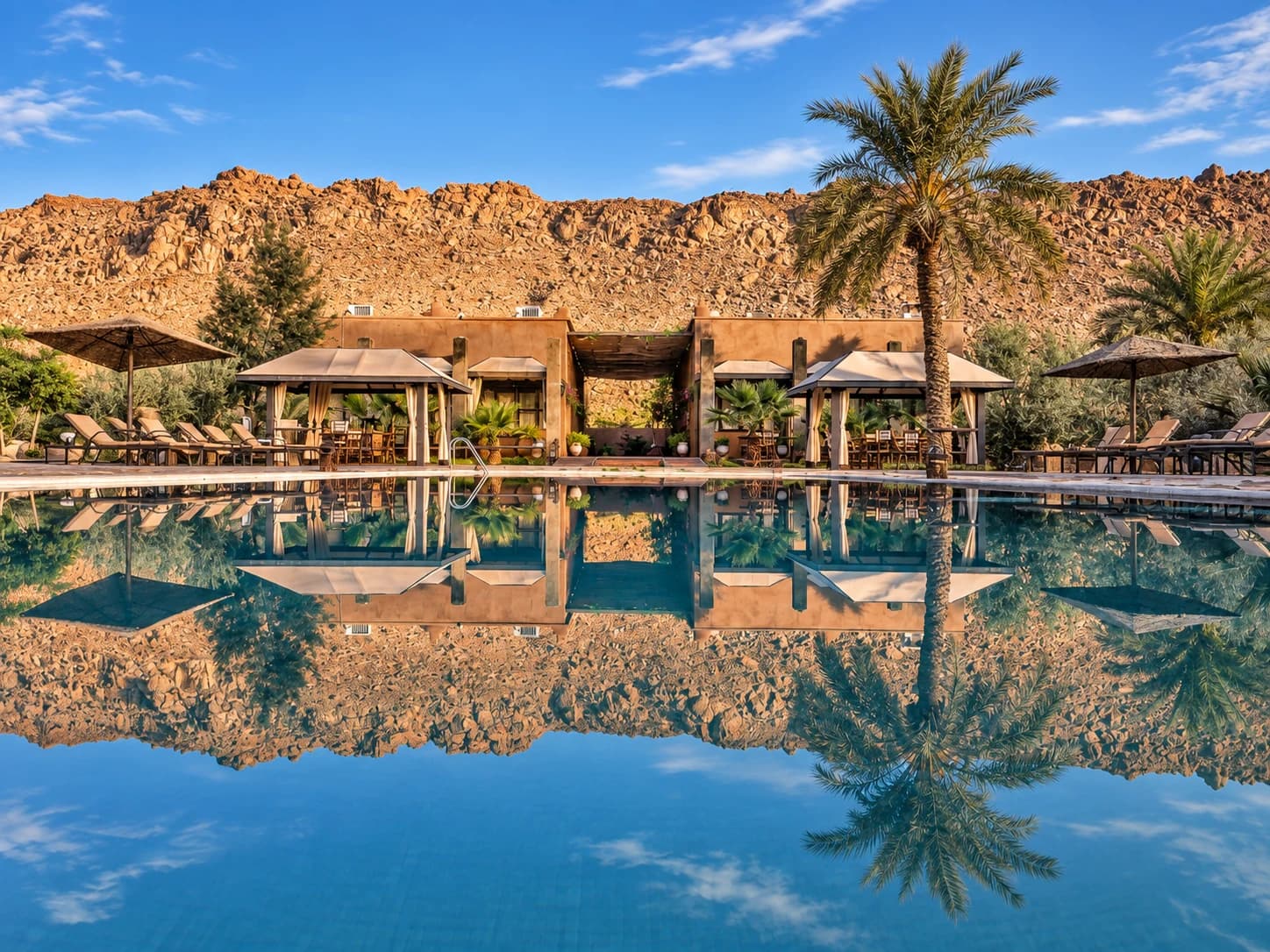 Lodge avec piscine au pied des montagnes de l’Anti-Atlas